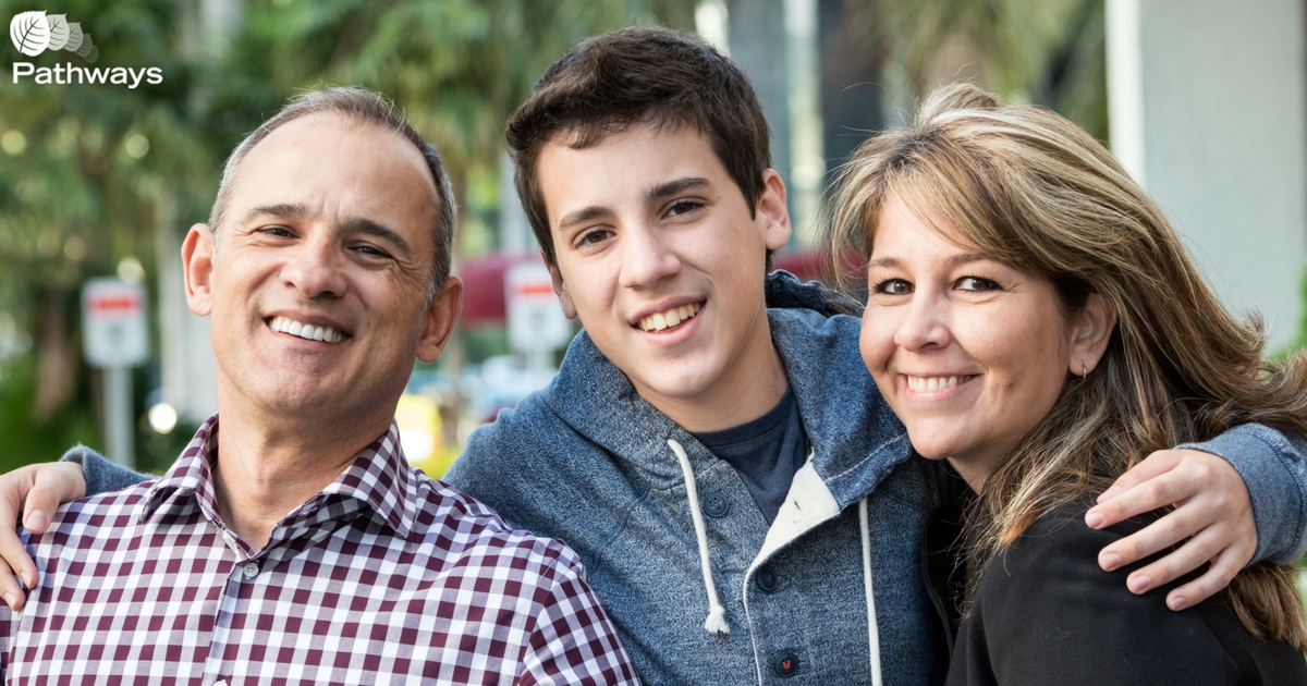 Teenager with his Parents - 10 Tips for Parents to Prevent Teen Suicide