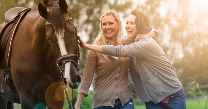 Women with a Horse - Animal-Assisted Therapy in Utah