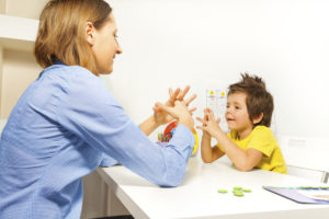 Pathways Real Life Recovery - Many Autism Treatment Options are Available Young Boy imitating a therapist